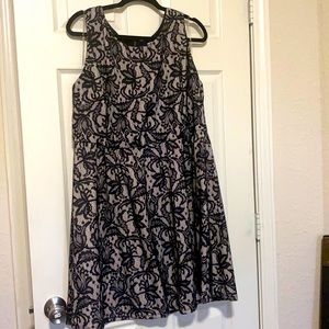 Black lacy dress